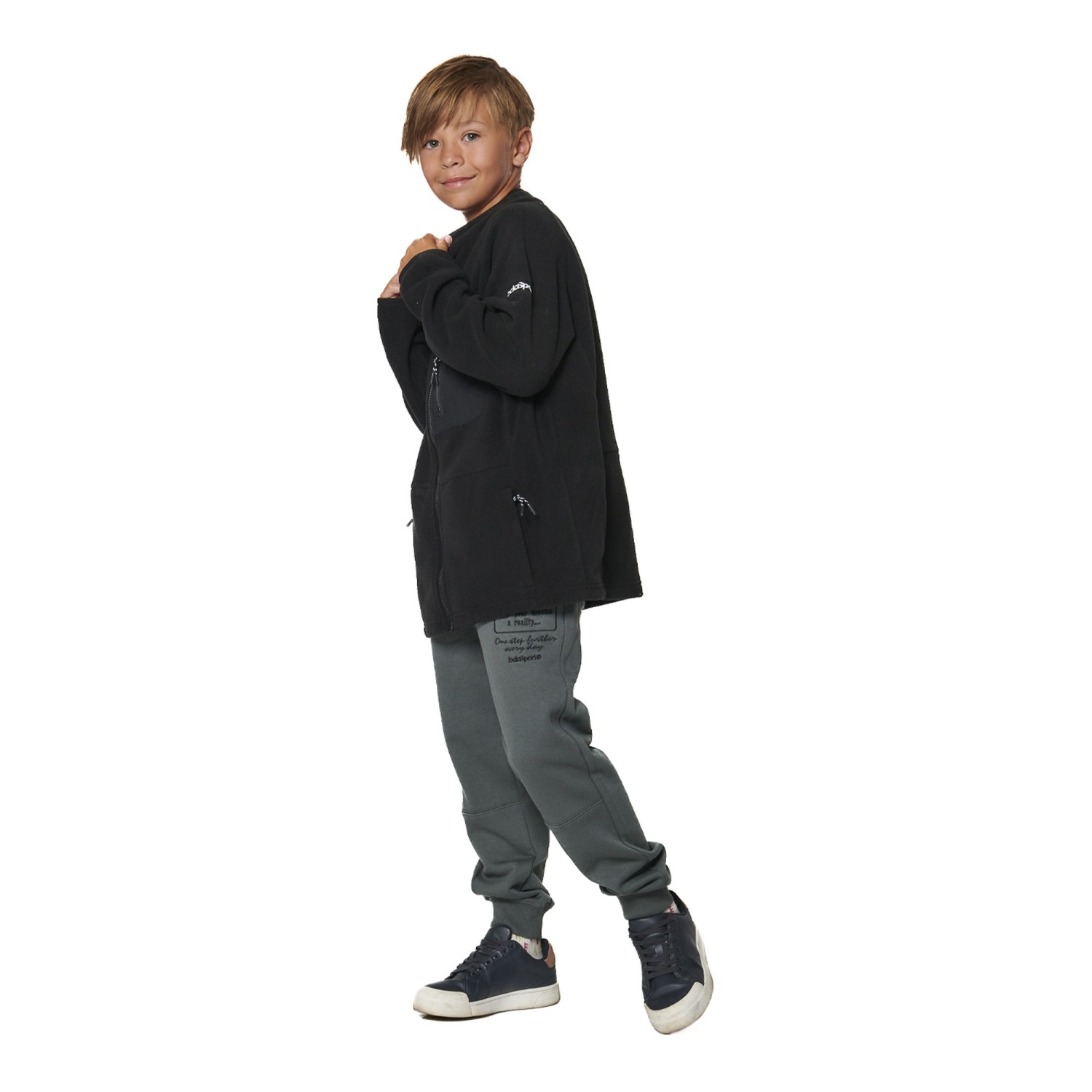 BOY'S FULL-ZIP POLAR FLEECE