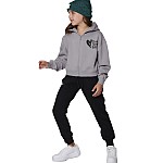 Unisex Φούτερ με Κουκούλα και Τύπωμα BODY ACTION