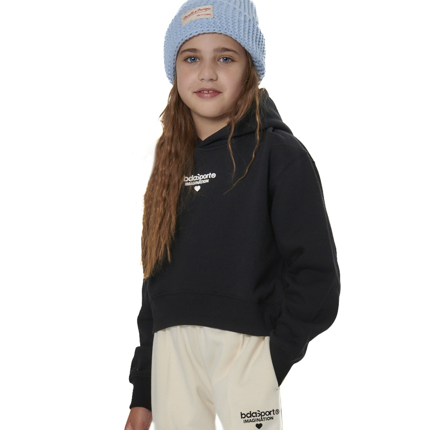 GIRL'S OVERSIZED HOODIE