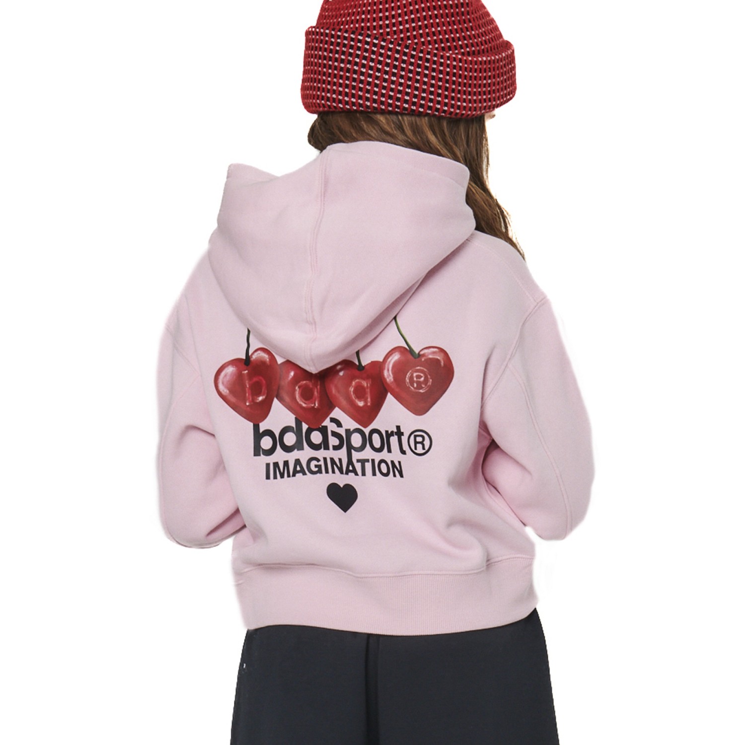 GIRL'S OVERSIZED HOODIE