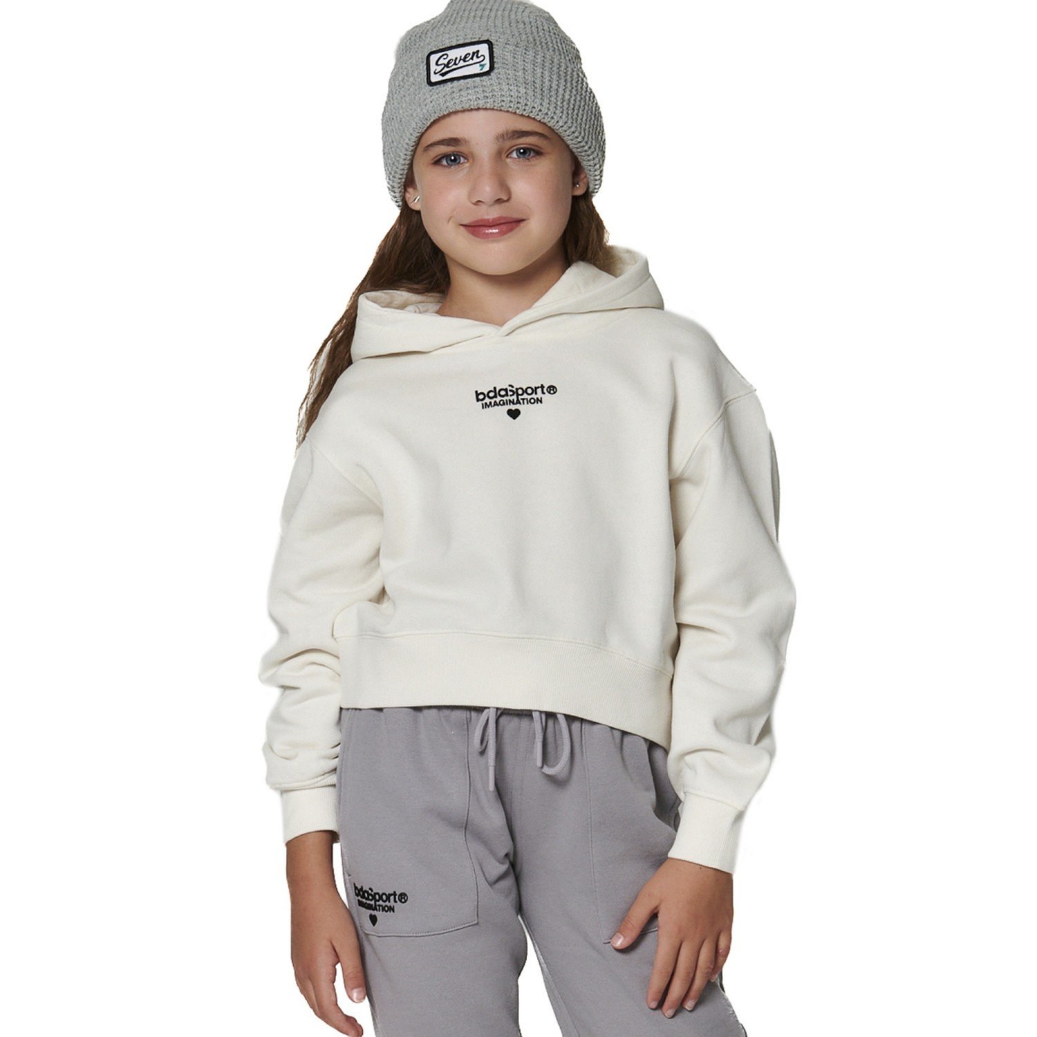 GIRL'S OVERSIZED HOODIE