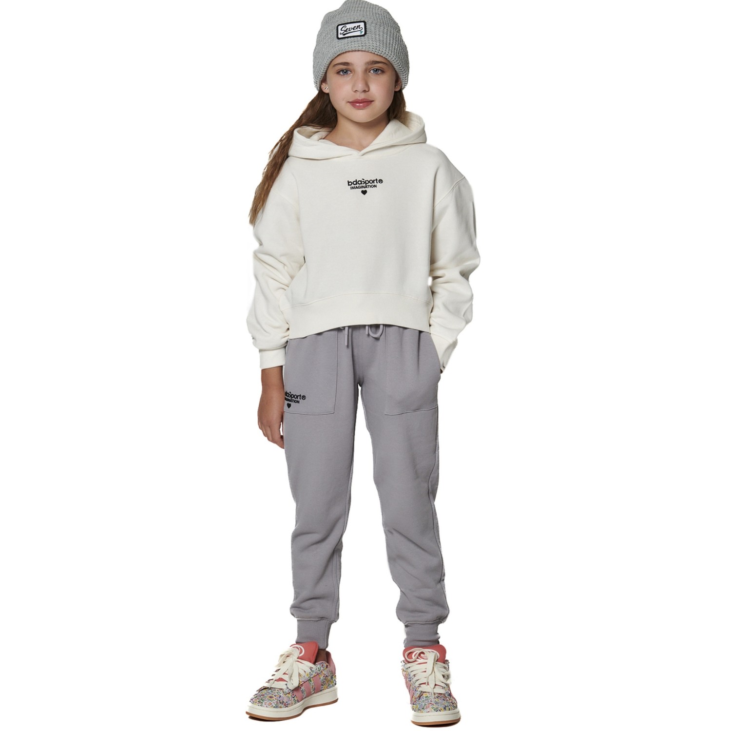 GIRL'S OVERSIZED HOODIE