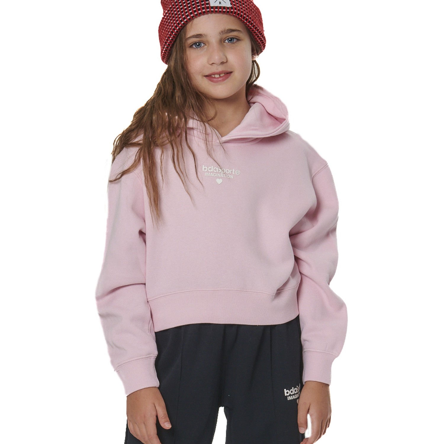 GIRL'S OVERSIZED HOODIE
