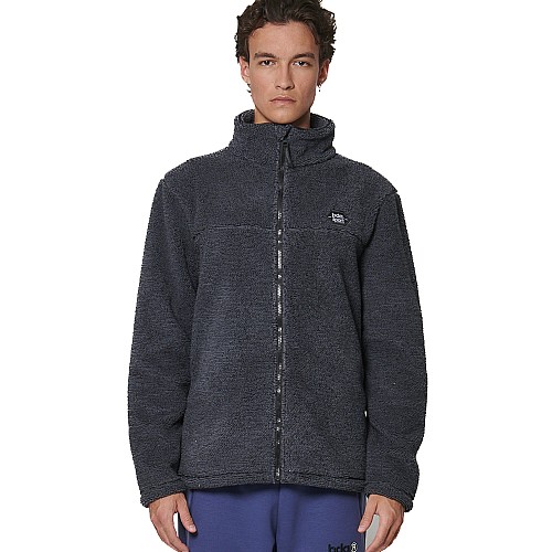 Unisex Ζακέτα Fleece Sherpa με Φερμουάρ BODY ACTION