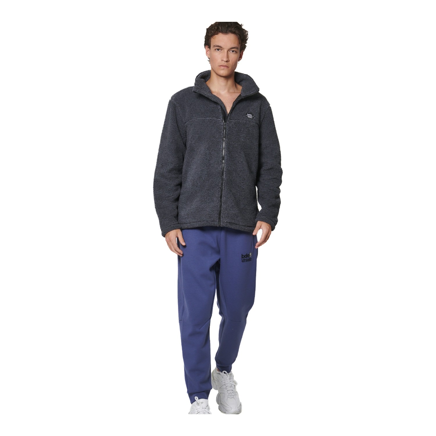Unisex Ζακέτα Fleece Sherpa με Φερμουάρ BODY ACTION
