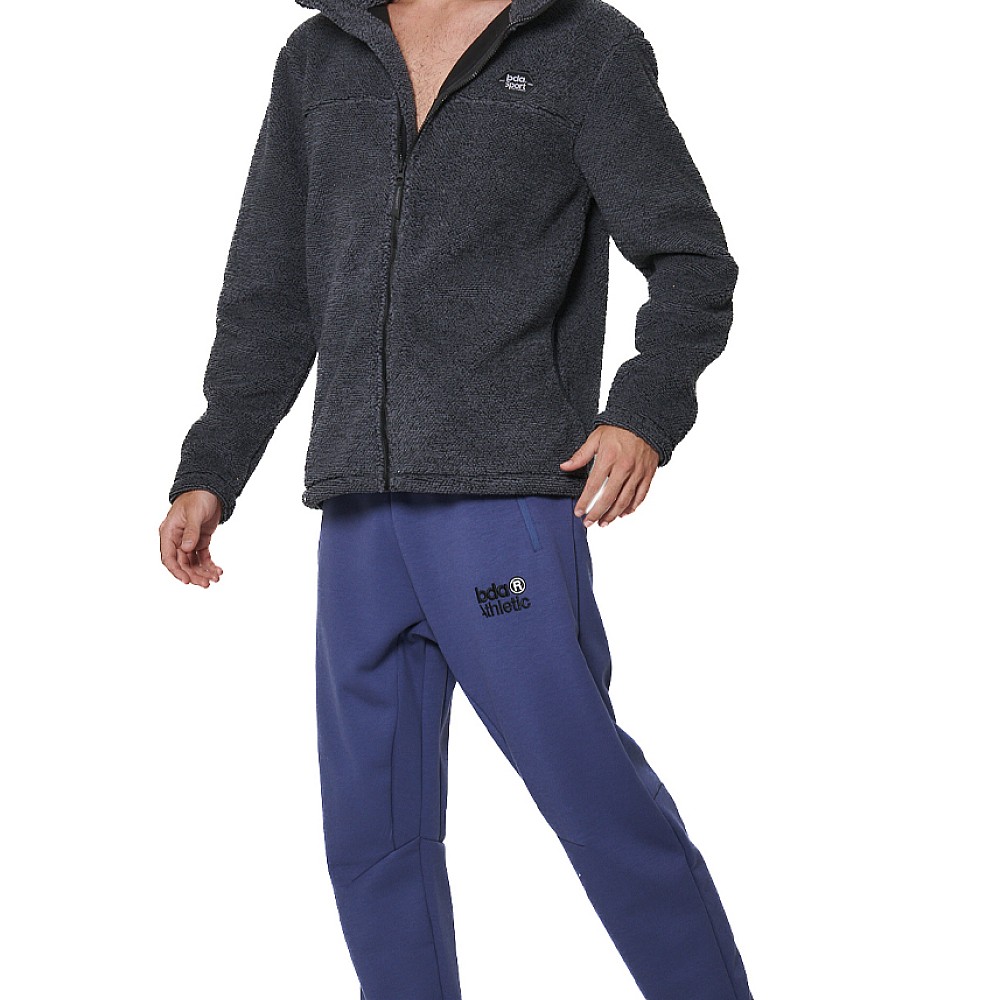 Unisex Ζακέτα Fleece Sherpa με Φερμουάρ BODY ACTION