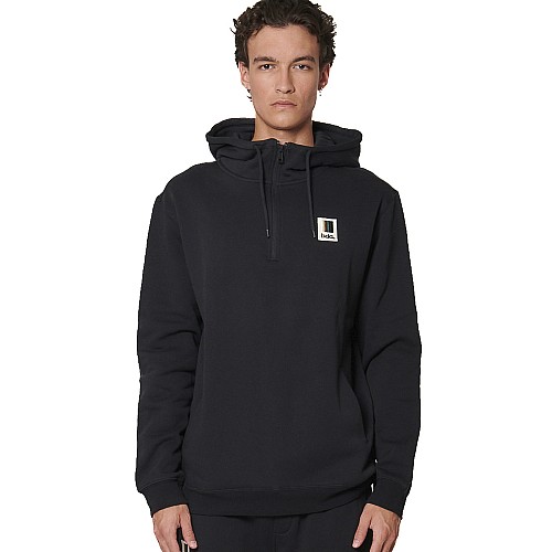 MEN'S HALF-ZIP HOODED SWEATSHIRT