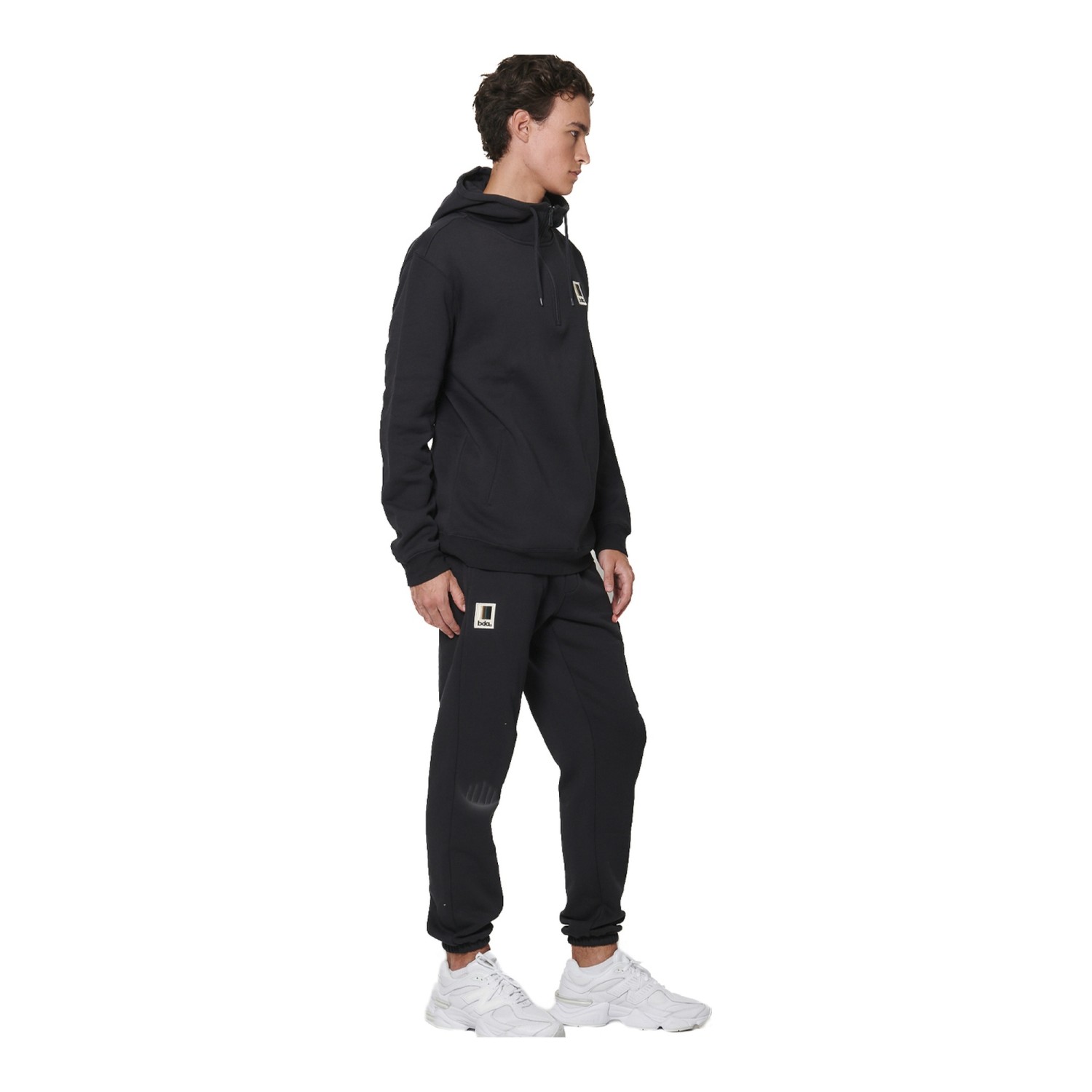 MEN'S HALF-ZIP HOODED SWEATSHIRT
