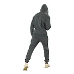 MEN'S HALF-ZIP HOODED SWEATSHIRT