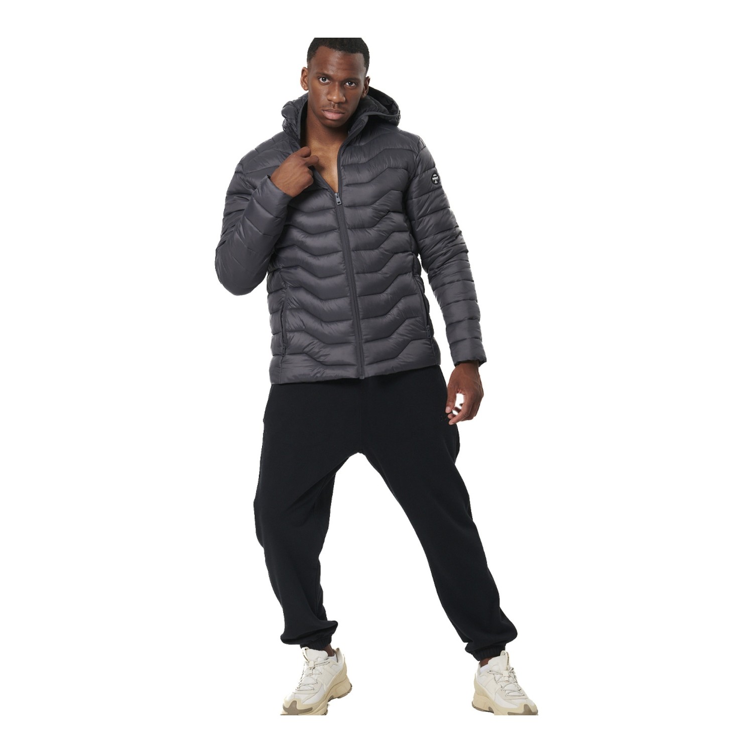 Unisex Καπιτονέ Μπουφάν με Κουκούλα BODY ACTION
