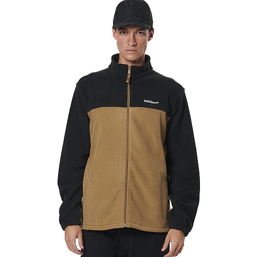 Unisex Ζακέτα Fleece με Φερμουάρ και Τσέπες BODY ACTION