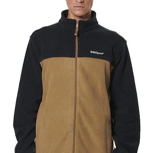 Unisex Ζακέτα Fleece με Φερμουάρ και Τσέπες BODY ACTION