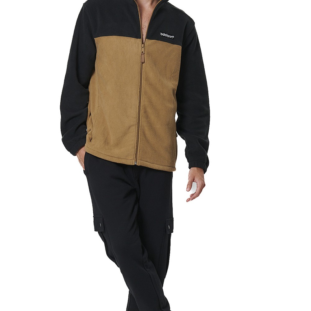 Unisex Ζακέτα Fleece με Φερμουάρ και Τσέπες BODY ACTION