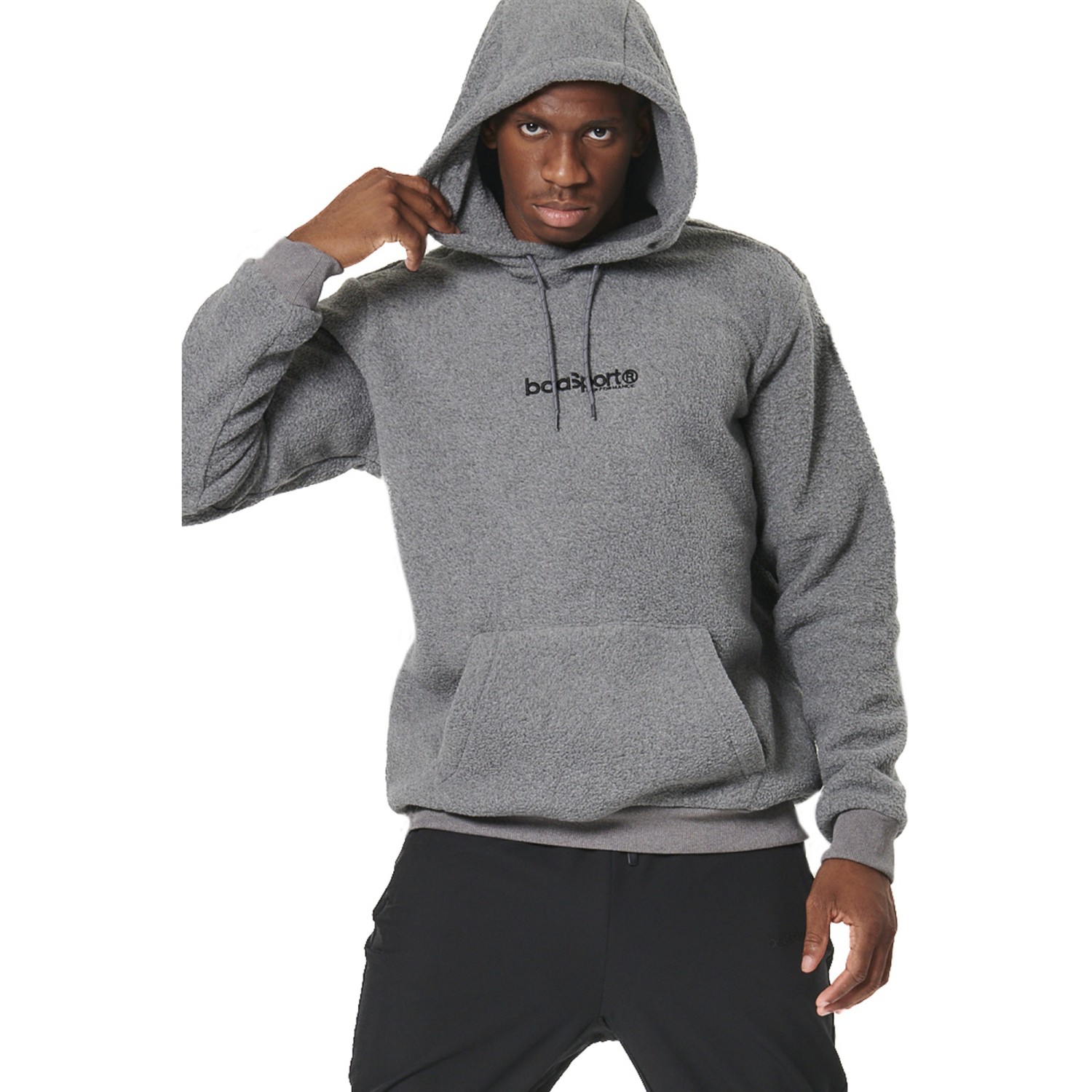 Unisex Φούτερ με Κουκούλα Sherpa Fleece BODY ACTION