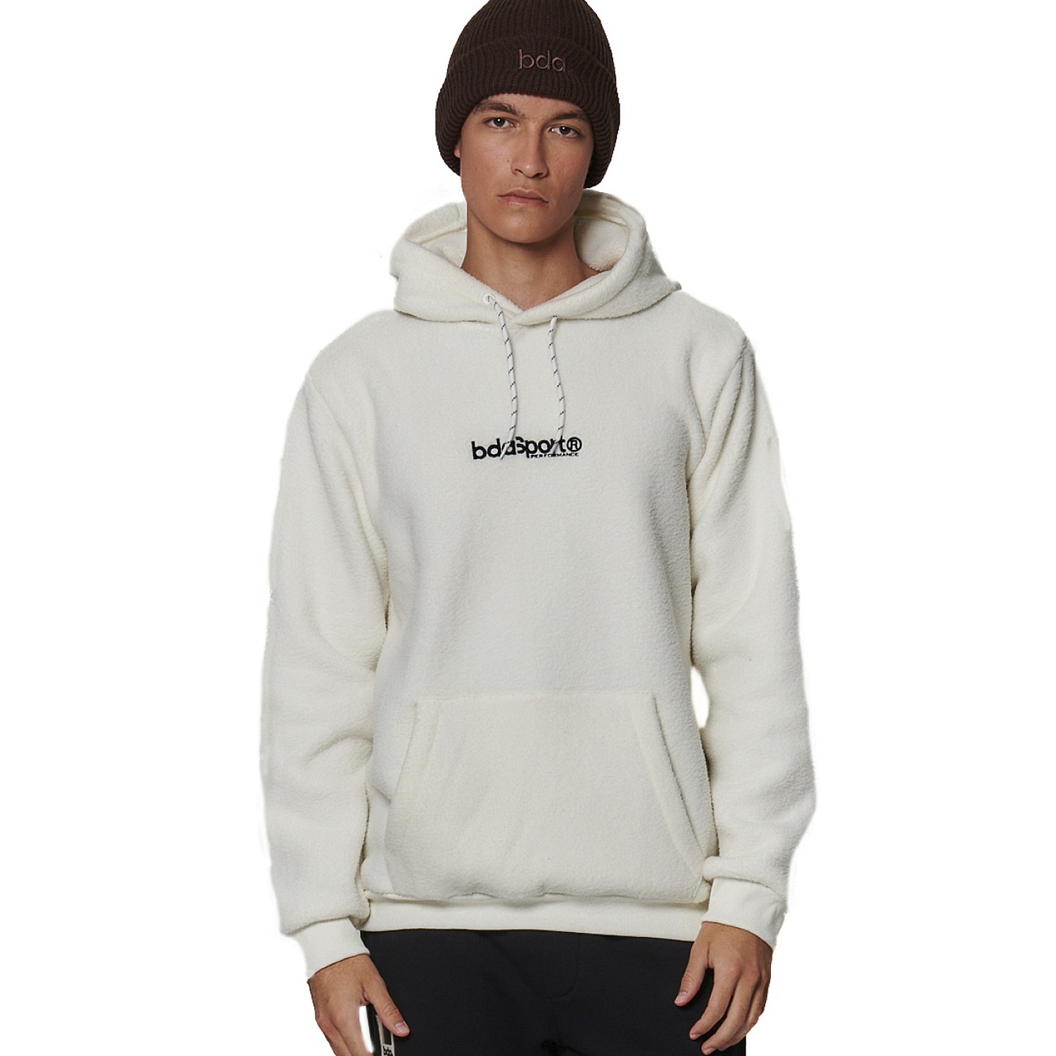 Unisex Φούτερ με Κουκούλα Sherpa Fleece BODY ACTION