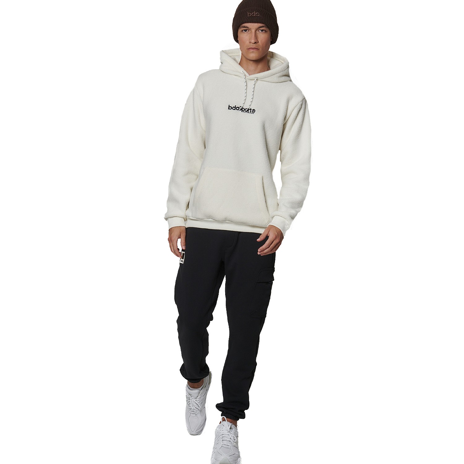 Unisex Φούτερ με Κουκούλα Sherpa Fleece BODY ACTION