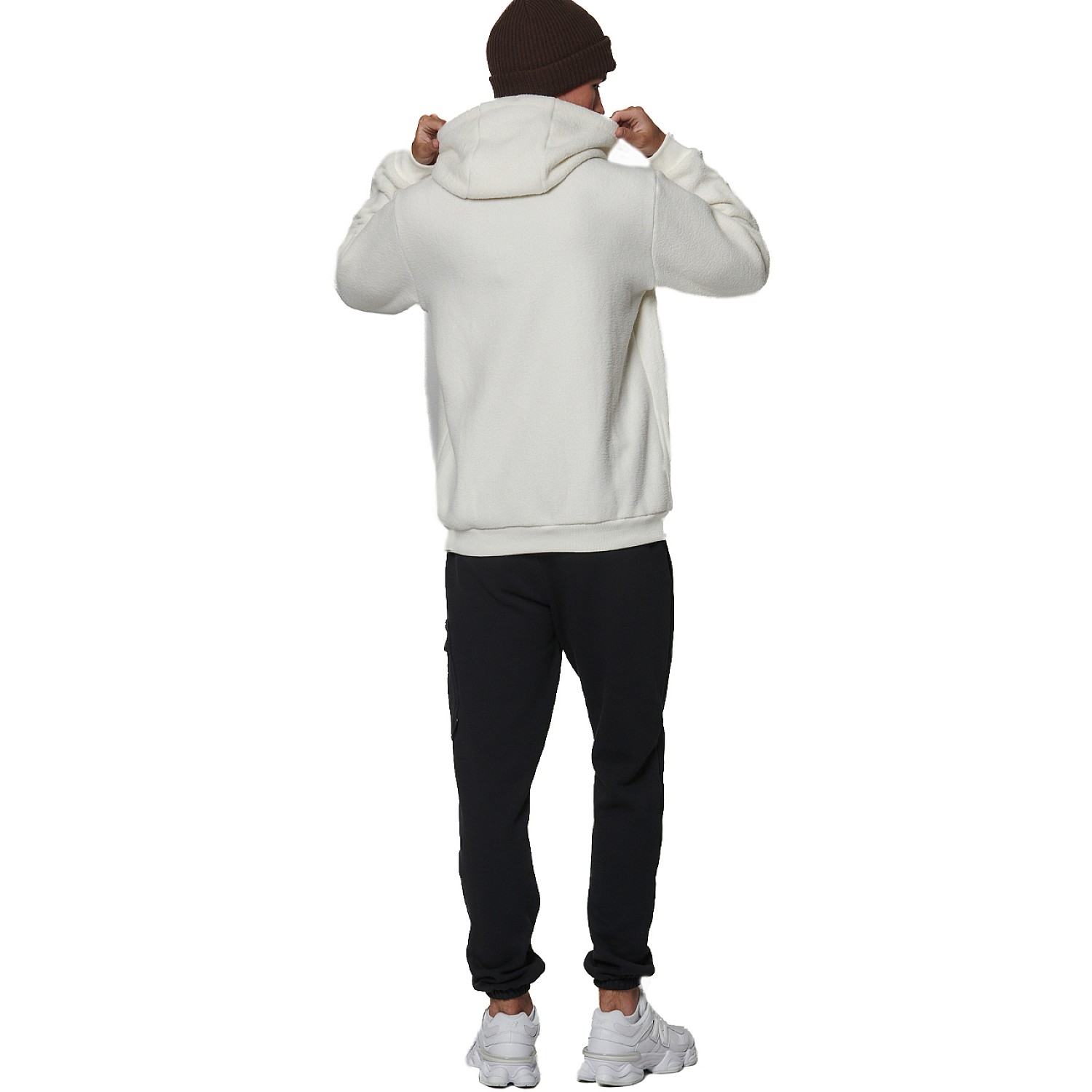 Unisex Φούτερ με Κουκούλα Sherpa Fleece BODY ACTION