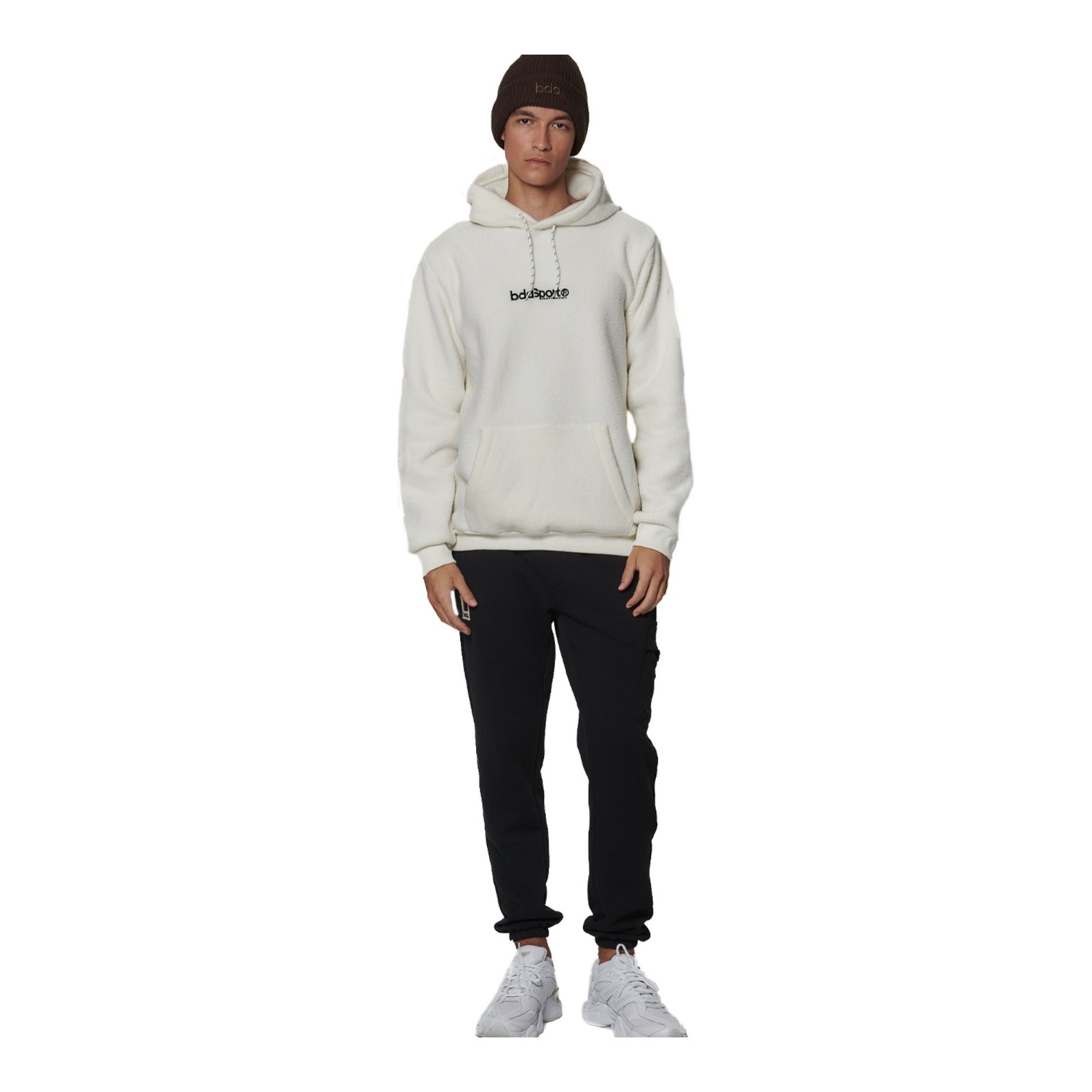 Unisex Φούτερ με Κουκούλα Sherpa Fleece BODY ACTION