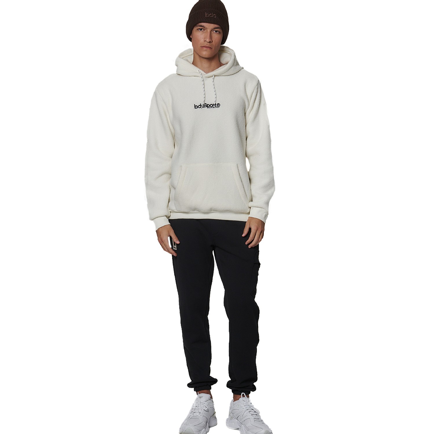 Unisex Φούτερ με Κουκούλα Sherpa Fleece BODY ACTION