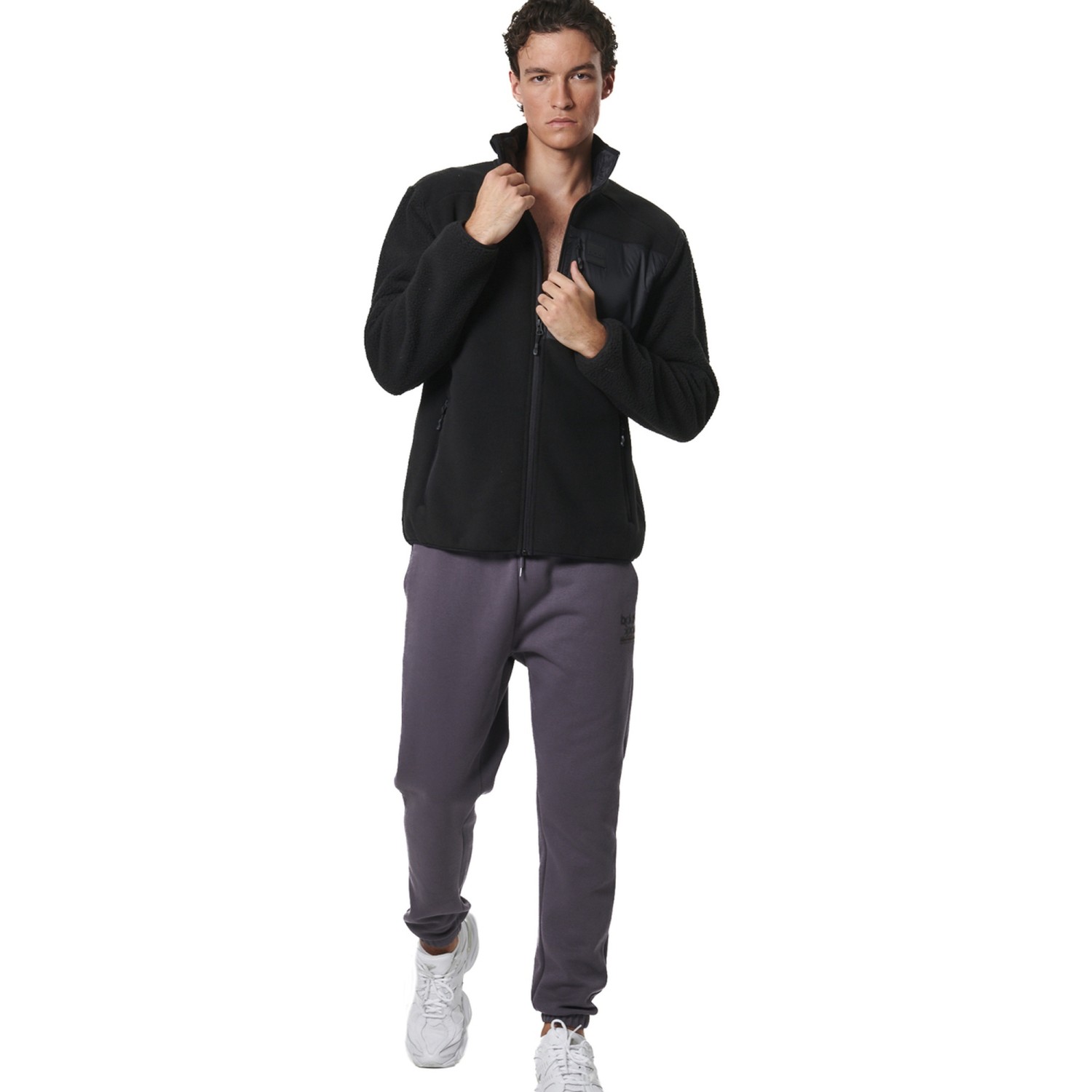 Unisex Ζακέτα Sherpa-Fleece με Φερμουάρ BODY ACTION