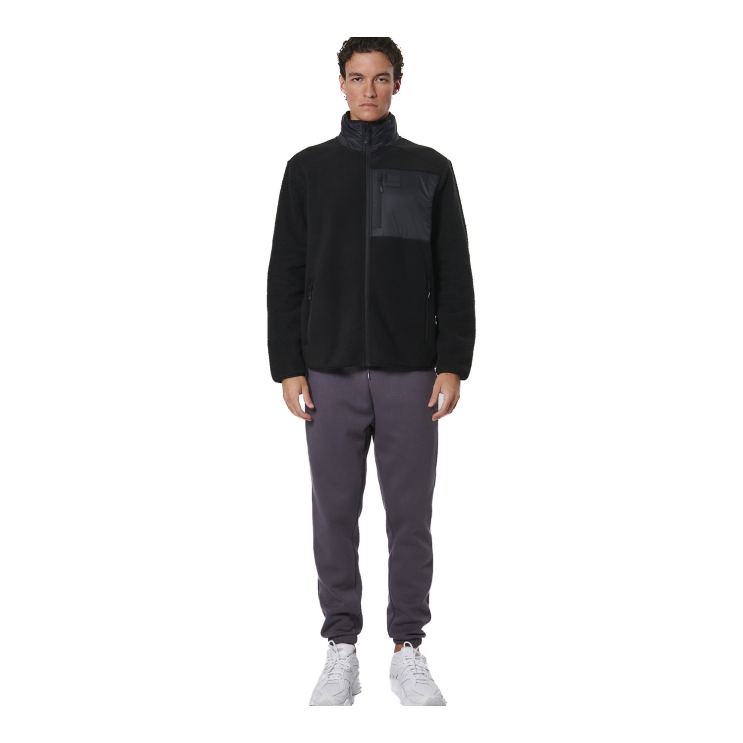 Unisex Ζακέτα Sherpa-Fleece με Φερμουάρ BODY ACTION