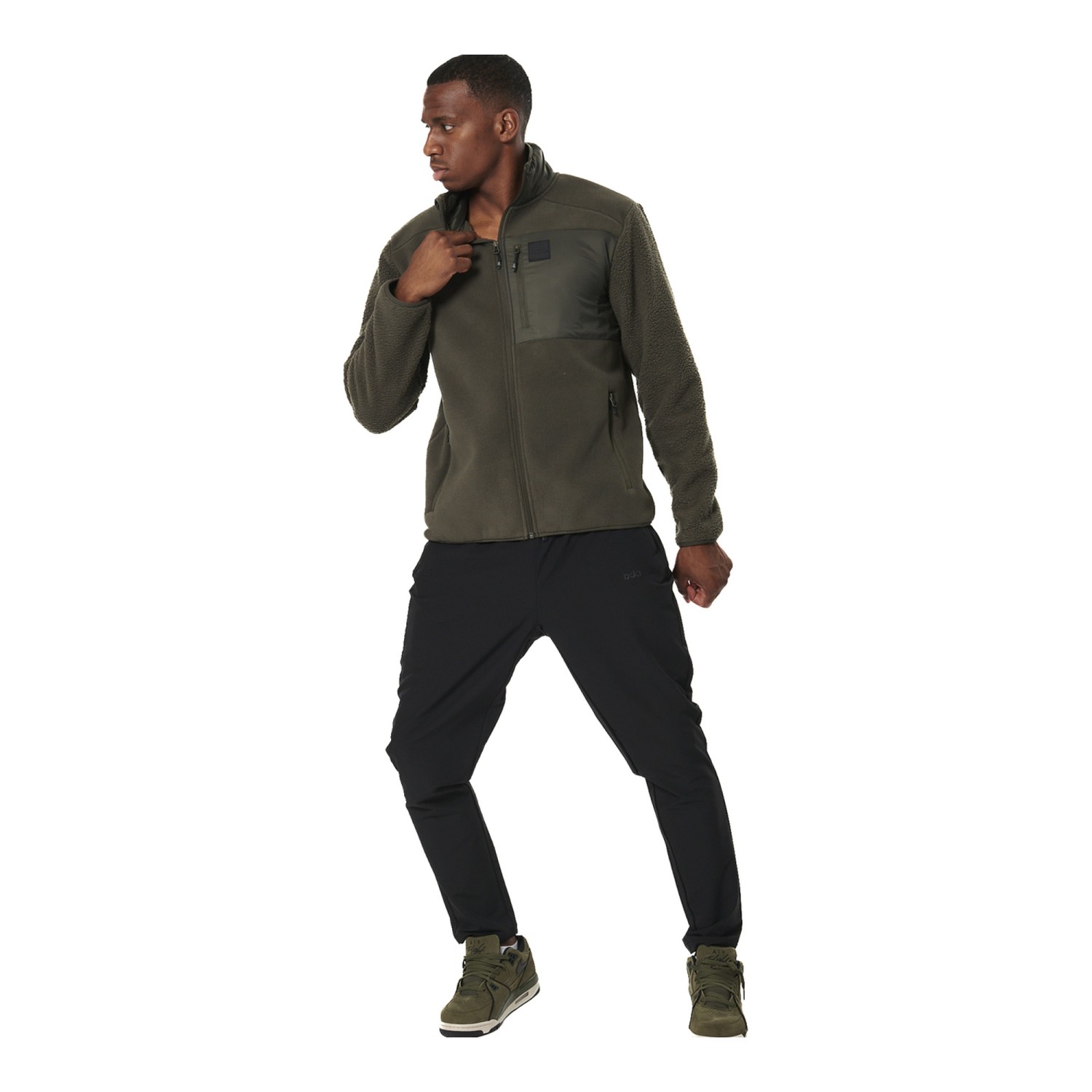 Unisex Ζακέτα Sherpa-Fleece με Φερμουάρ BODY ACTION