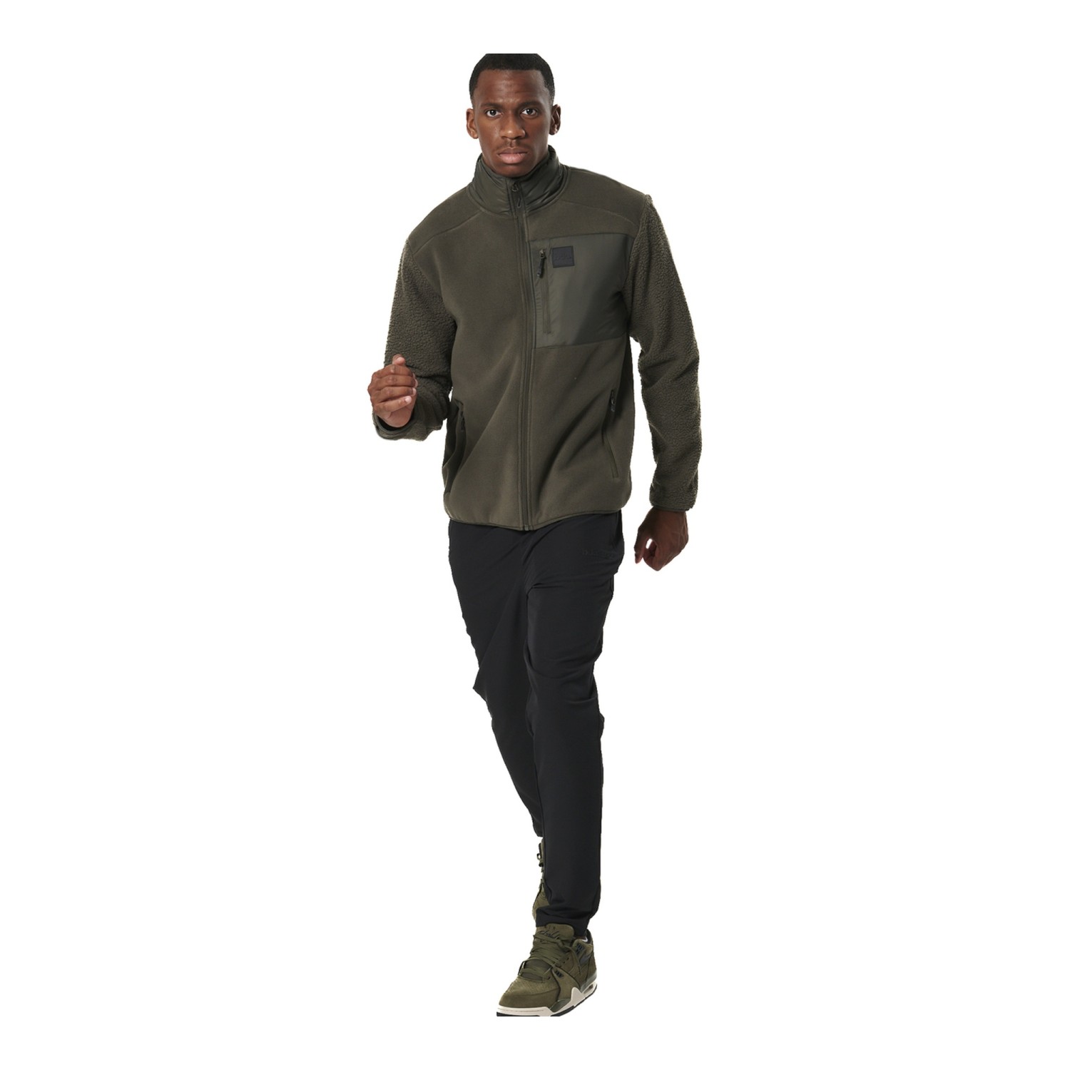 Unisex Ζακέτα Sherpa-Fleece με Φερμουάρ BODY ACTION