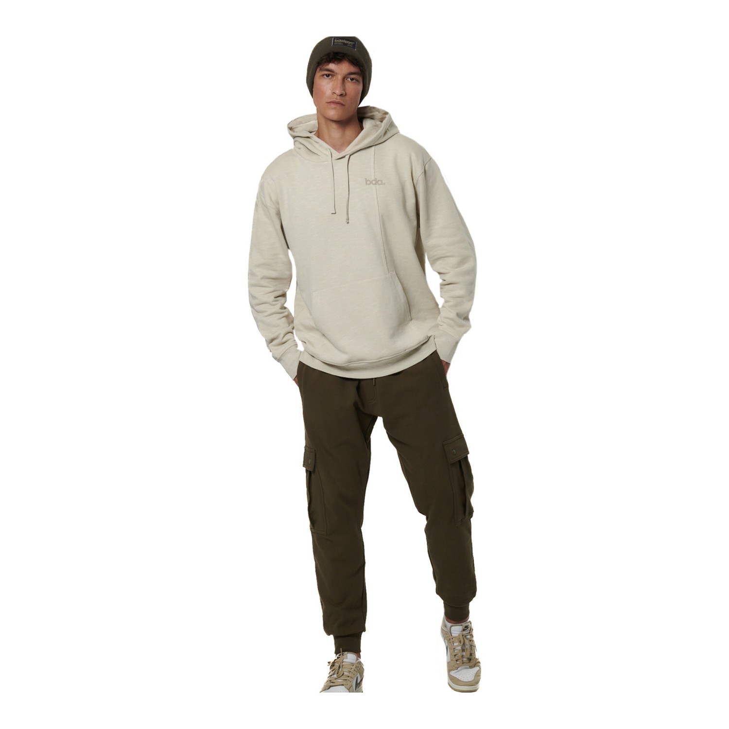 Unisex Φούτερ με Κουκούλα Slub Fleece BODY ACTION