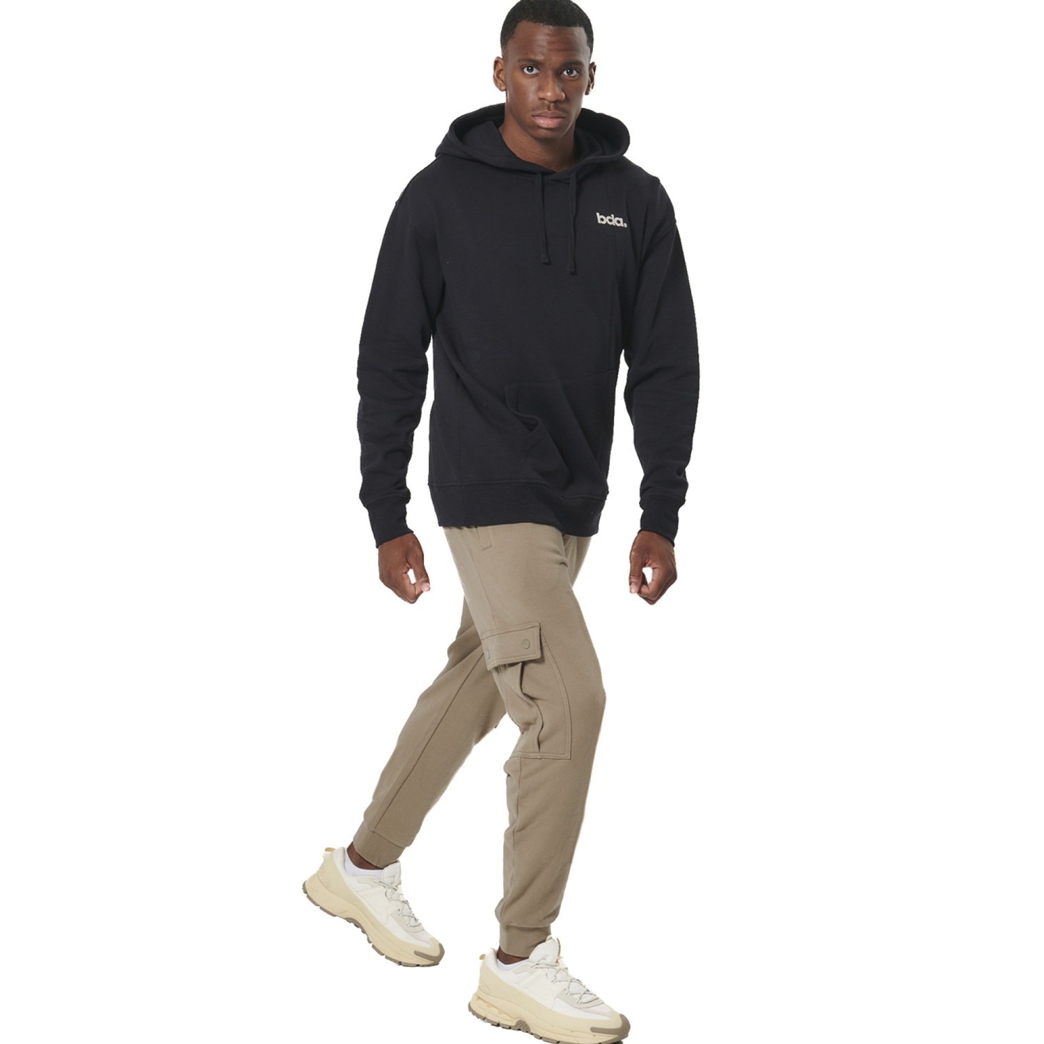 Unisex Φούτερ με Κουκούλα Slub Fleece BODY ACTION