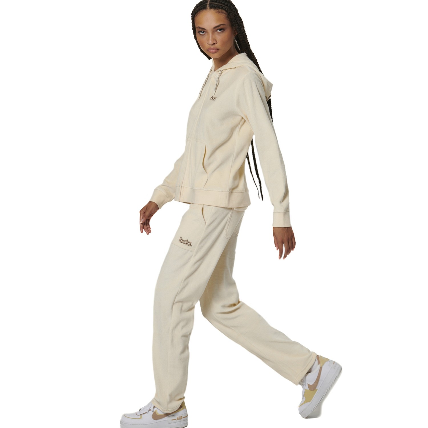 Unisex Παντελόνι Φόρμας Velour BODY ACTION