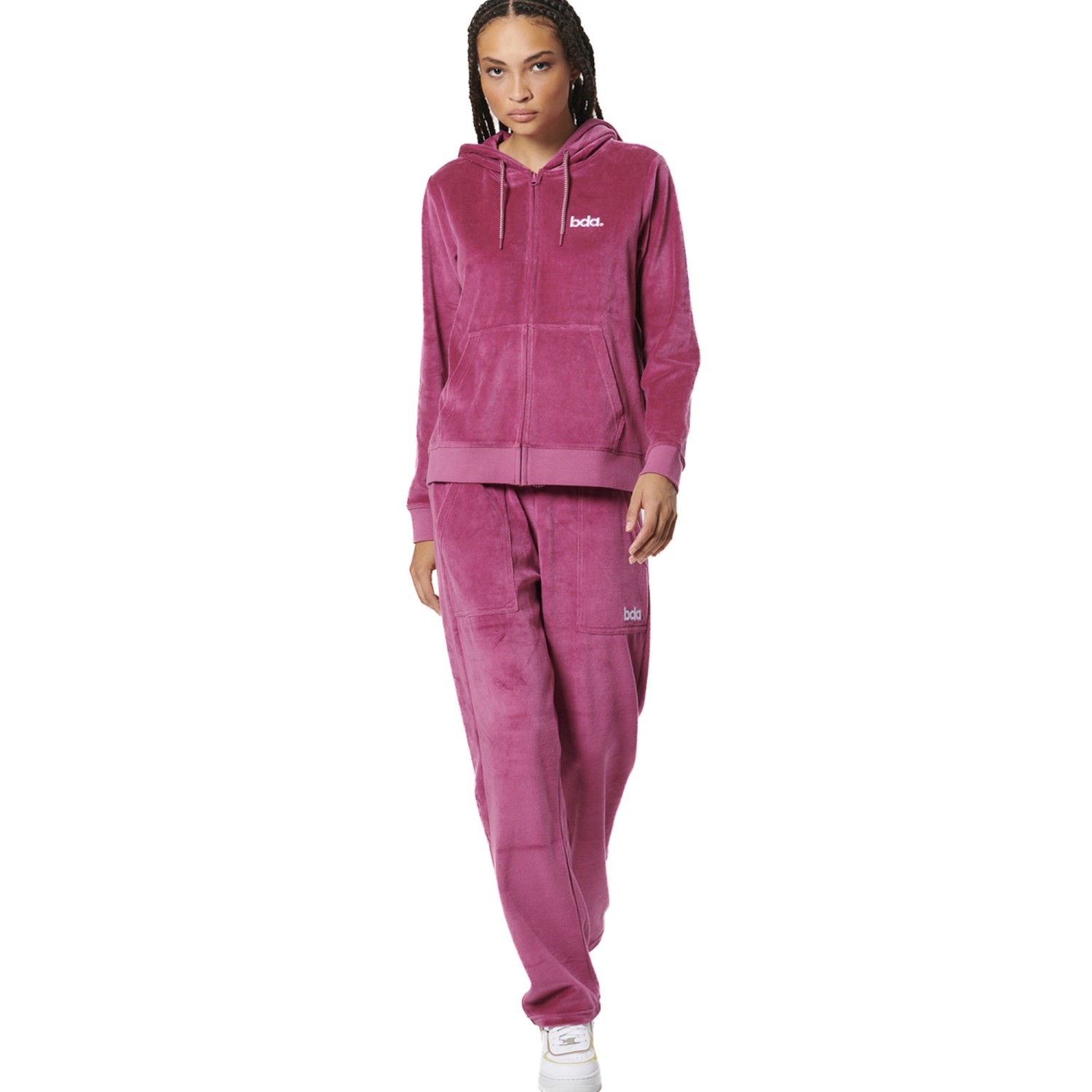 Unisex Παντελόνι Φόρμας Velour BODY ACTION