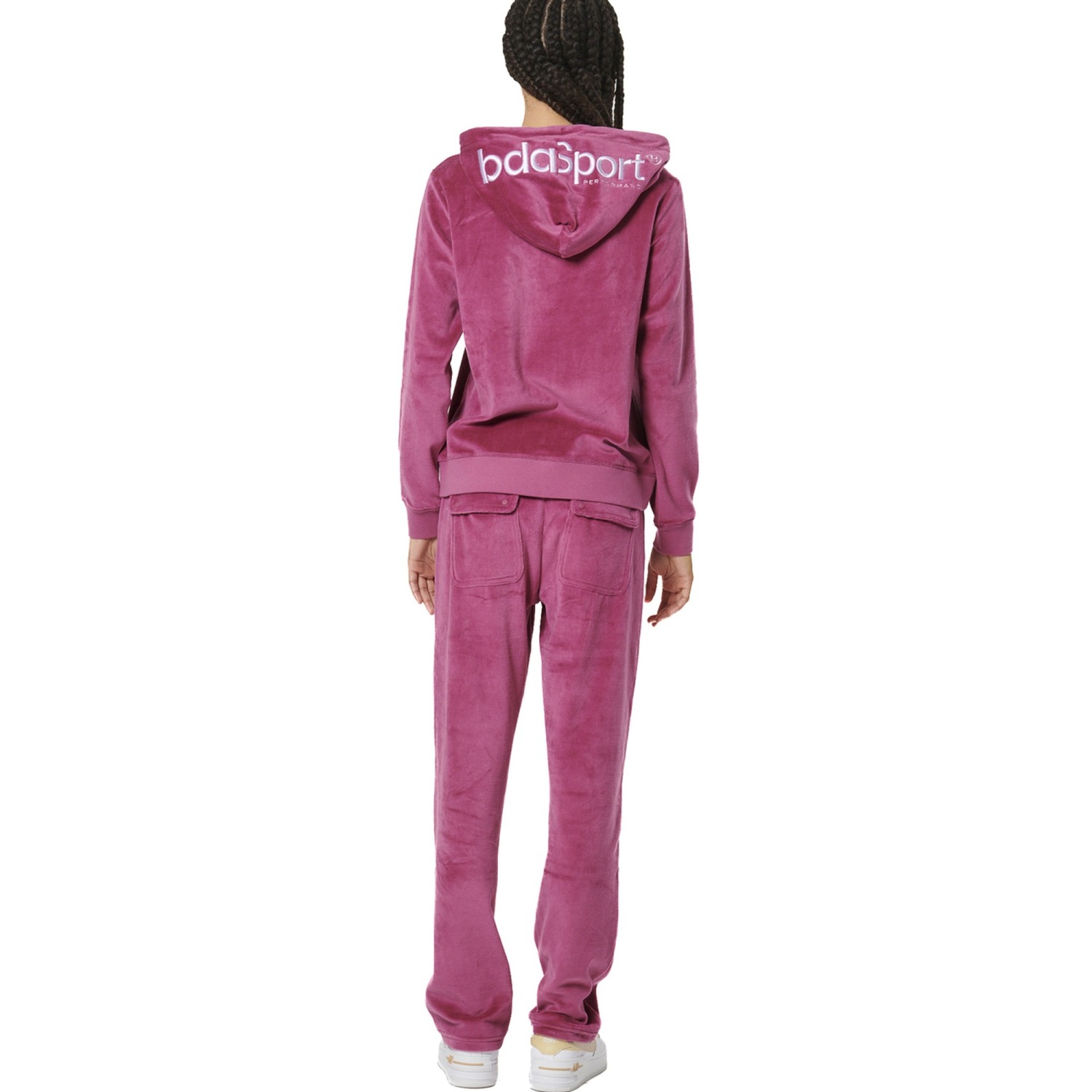 Unisex Παντελόνι Φόρμας Velour BODY ACTION
