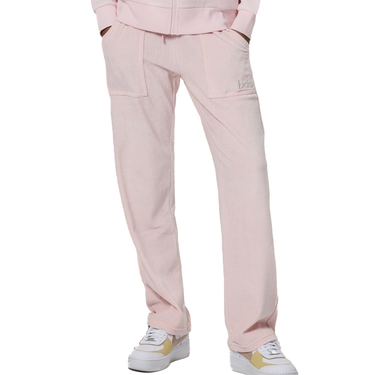 Unisex Παντελόνι Φόρμας Velour BODY ACTION