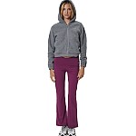 WOMEN'S FULL-ZIP SHERPA FLEECE HOODIE