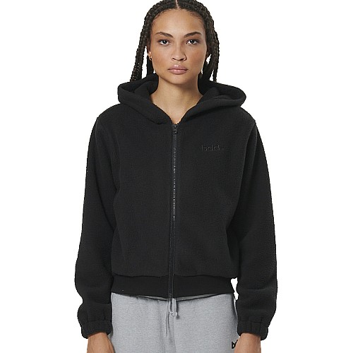 WOMEN'S FULL-ZIP SHERPA FLEECE HOODIE