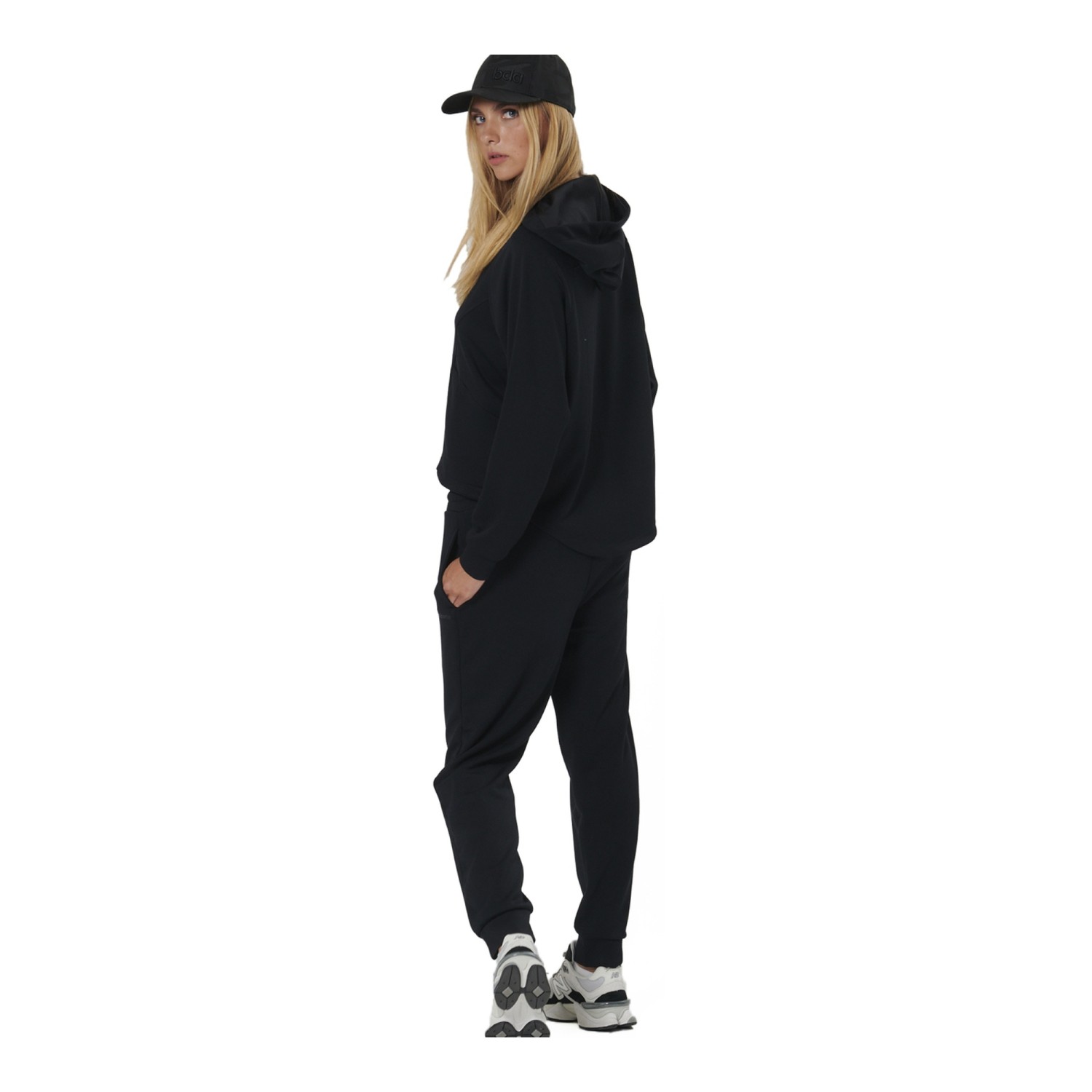 Unisex Boxy Ζακέτα Φούτερ με Κουκούλα BODY ACTION