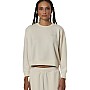 WOMEN'S MODAL CROP SWEATSHIRT