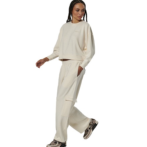 WOMEN'S MODAL CROP SWEATSHIRT