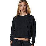 WOMEN'S MODAL CROP SWEATSHIRT