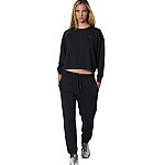 WOMEN'S MODAL CROP SWEATSHIRT