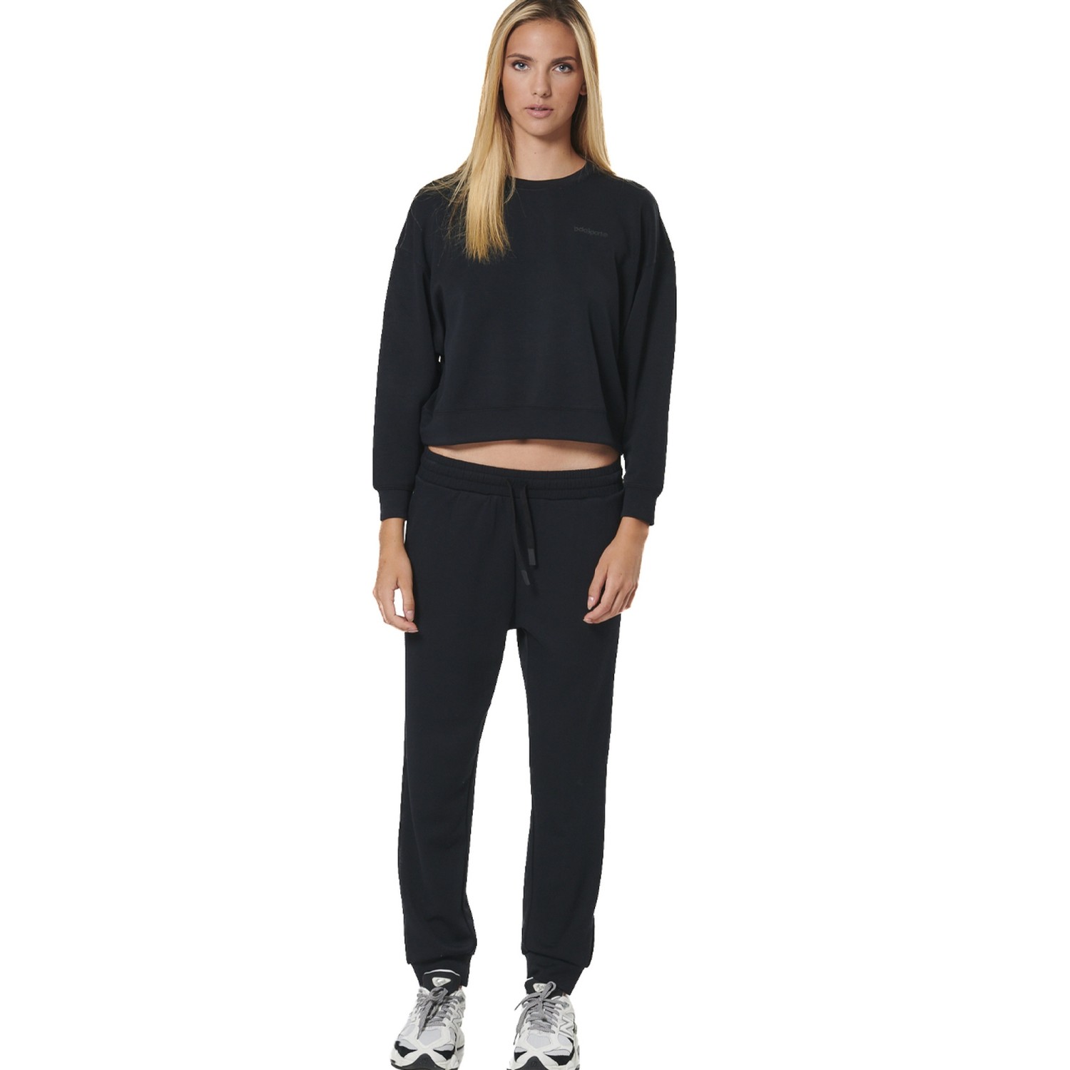 WOMEN'S MODAL CROP SWEATSHIRT