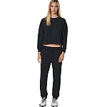 WOMEN'S MODAL CROP SWEATSHIRT