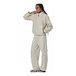 WOMEN'S OVERSIZE BOUCLE-FLEECE HALF-ZIP