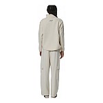 WOMEN'S OVERSIZE BOUCLE-FLEECE HALF-ZIP
