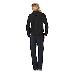 WOMEN'S OVERSIZE BOUCLE-FLEECE HALF-ZIP