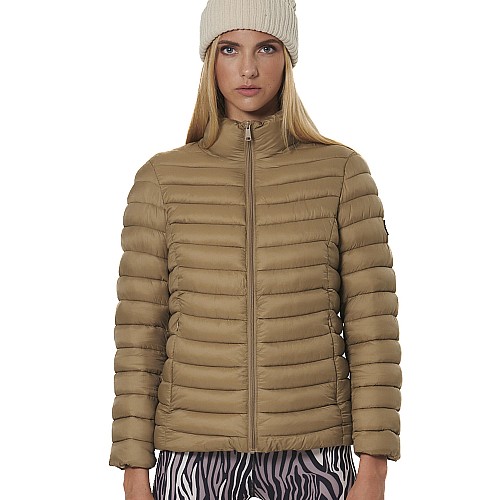 WOMEN'S QUILTED JACKET WITH COLLAR