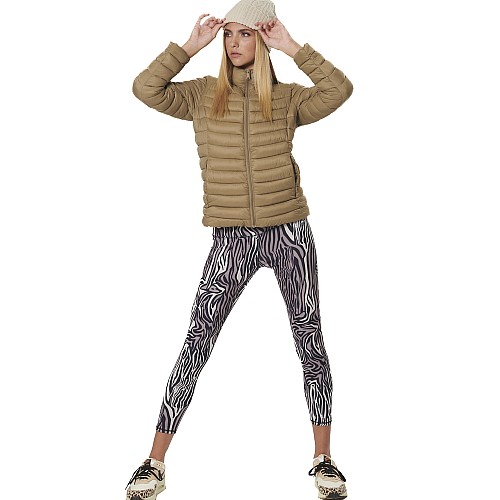 WOMEN'S QUILTED JACKET WITH COLLAR