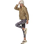 WOMEN'S QUILTED JACKET WITH COLLAR