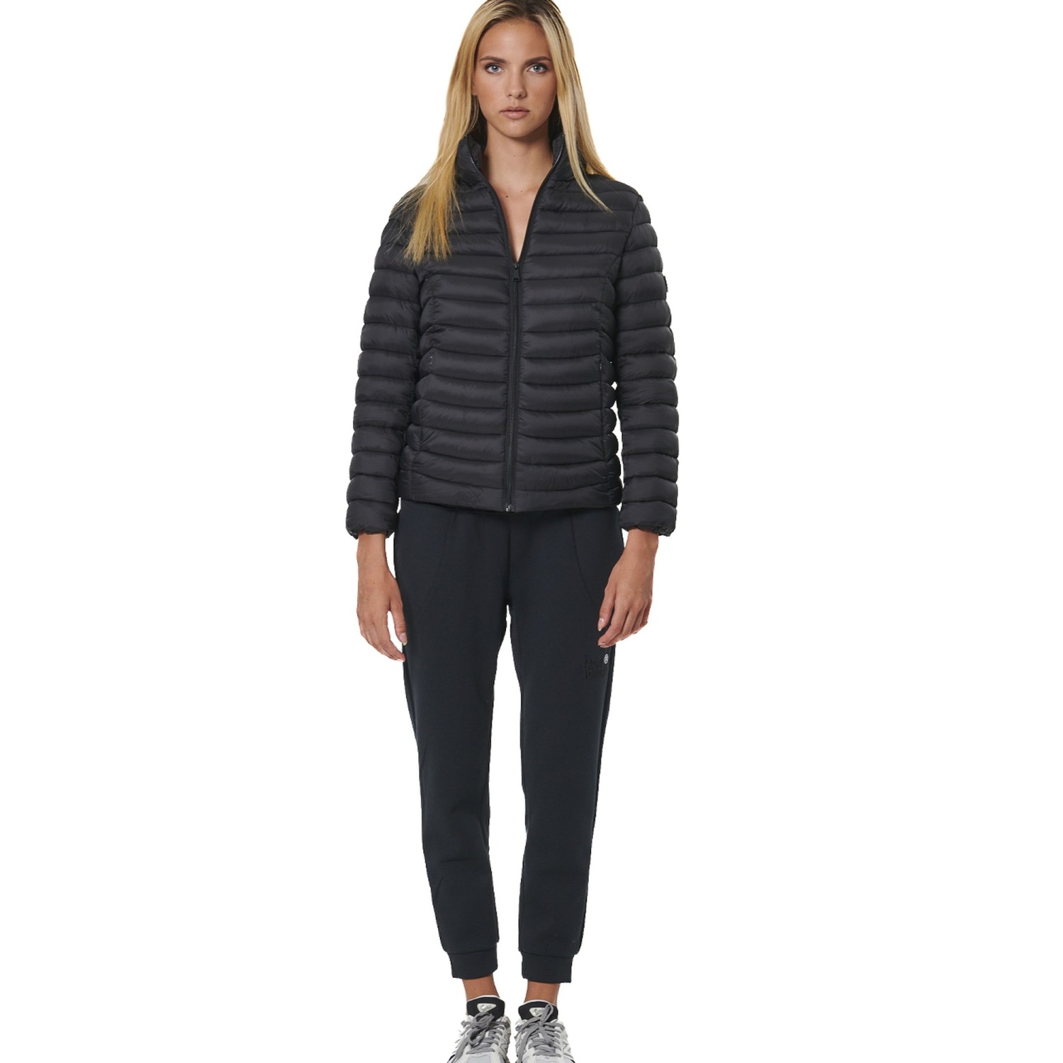 WOMEN'S QUILTED JACKET WITH COLLAR