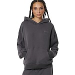 WOMEN'S RELAXED COTTON TERRY HOODIE